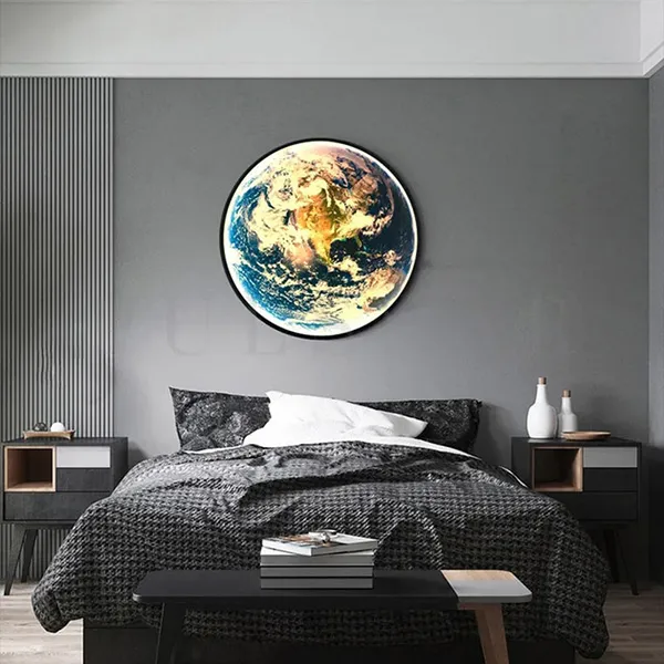 Дизайнерский светильник в подарок мужчине - Бра Cosmos Earth