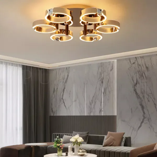 Современные тренды освещения 2026: плафоны как светодиодные кольца