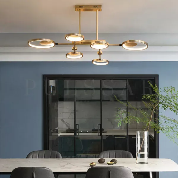 Современные тренды освещения 2026: дизайнерская люстра 