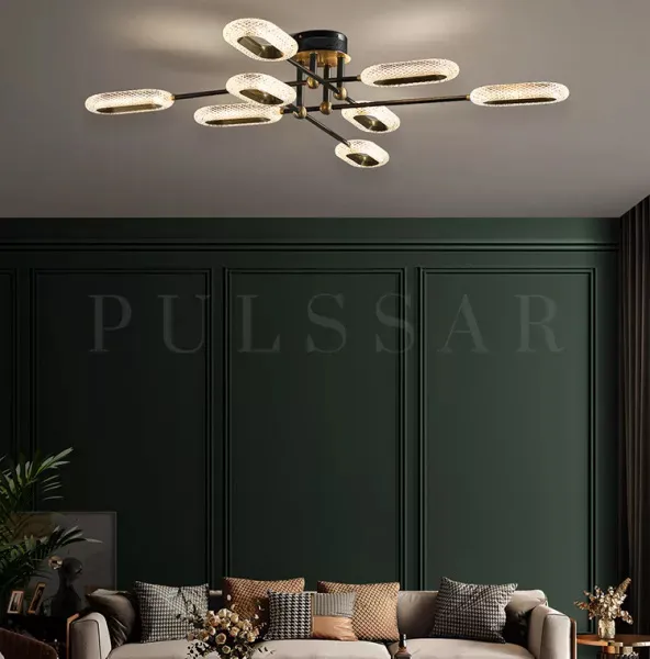 Люстры в гостиную 2026: экономичная и надежная модель