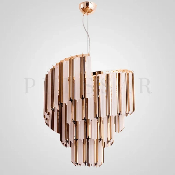 Подвесная люстра каскадная для высоких потолков: модель Compar