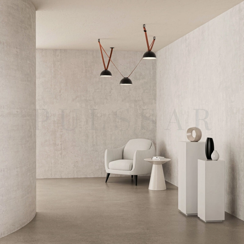 Чёрная ременная трековая система Belty для самостоятельной сборки, комплект с блоком питания и поворотными светильниками. Гибкое модульное освещение для лофт-интерьеров и коммерческих пространств