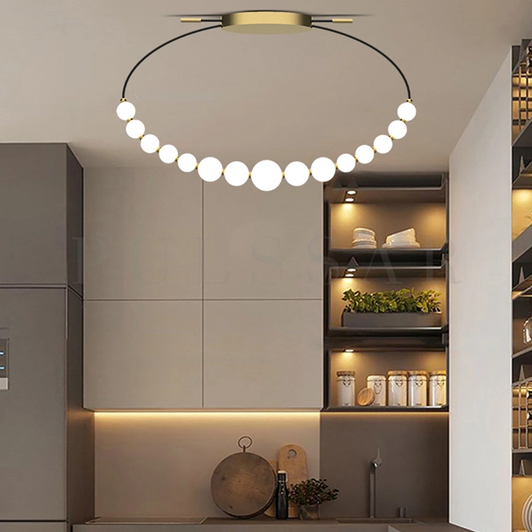 Реечная люстра LIOBA LONG