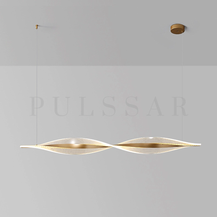 Реечная люстра PEROLA