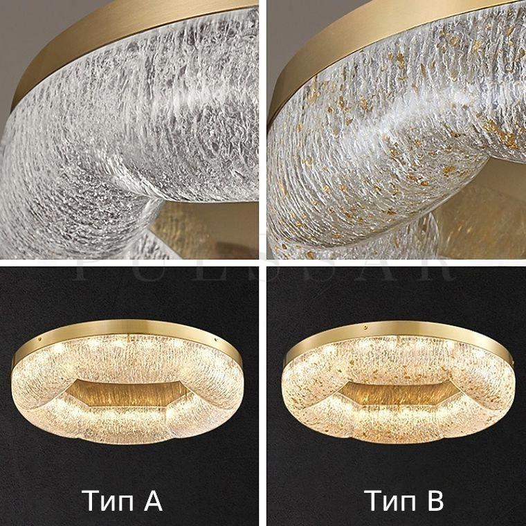 Потолочная люстра NELIUS WAVY CH