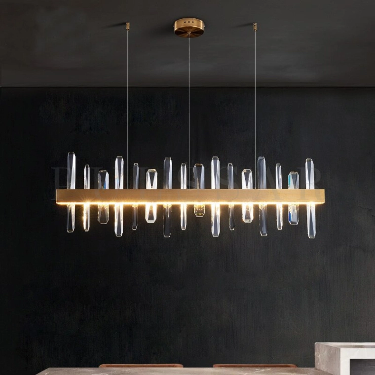 Реечная люстра CAROLA LONG