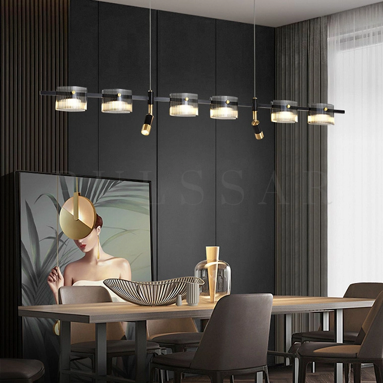 Реечная люстра NICOLETTA C LONG