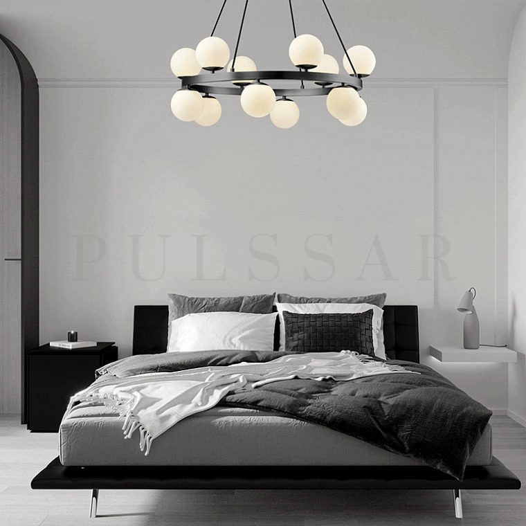 Кольцевая люстра SANNE BLACK