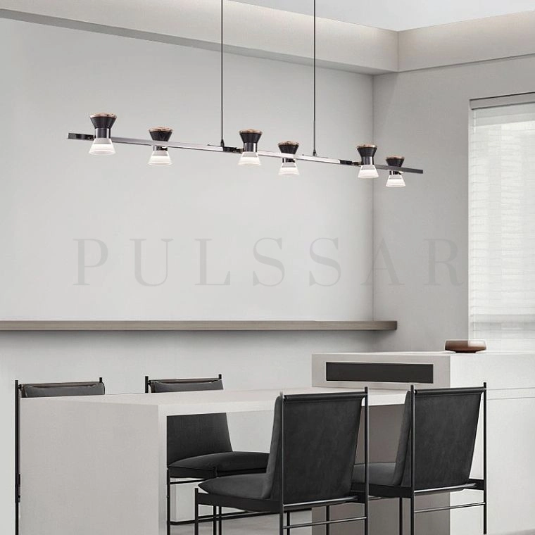 Реечная люстра MANASSE LONG