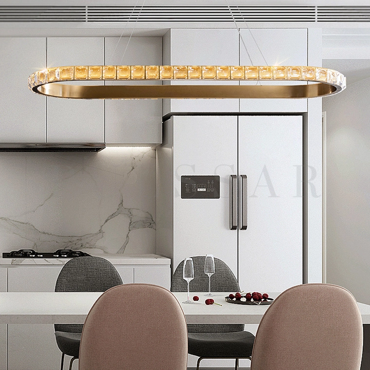 Реечная люстра ADELISA LONG B