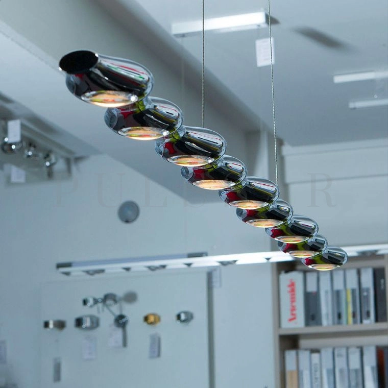 Реечная люстра GRAU