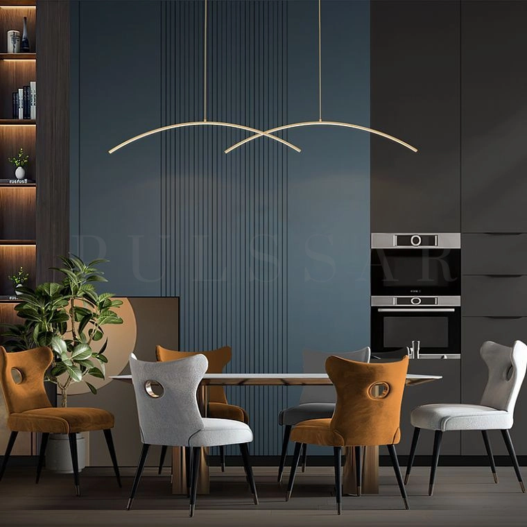 Реечная люстра SIDSEL