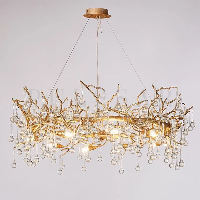 Кольцевая люстра ROSE RING