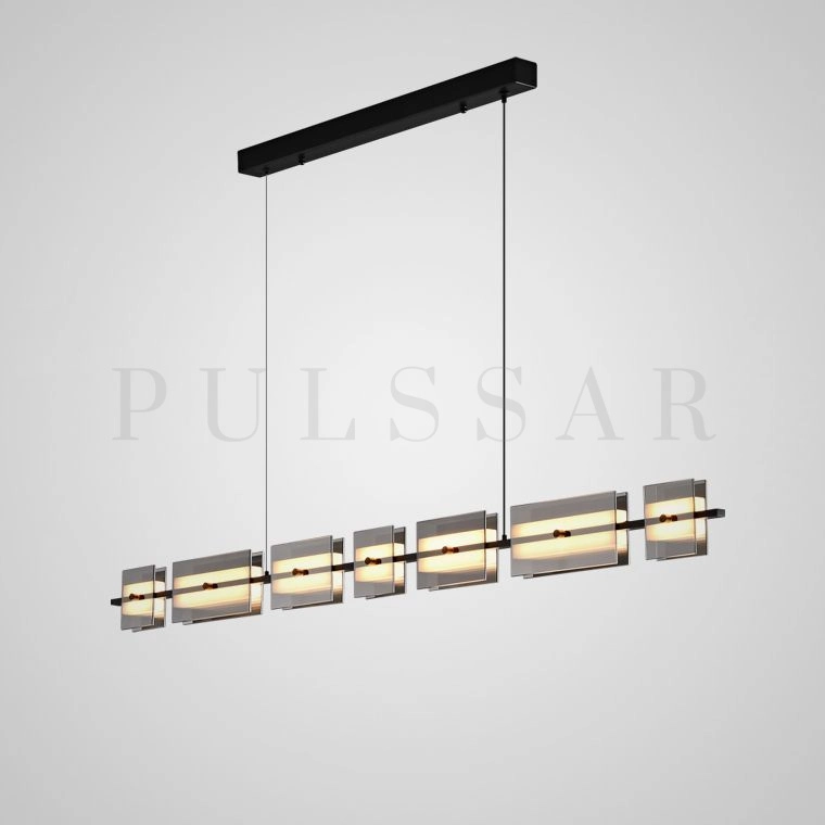 Реечная люстра BRIAND LONG