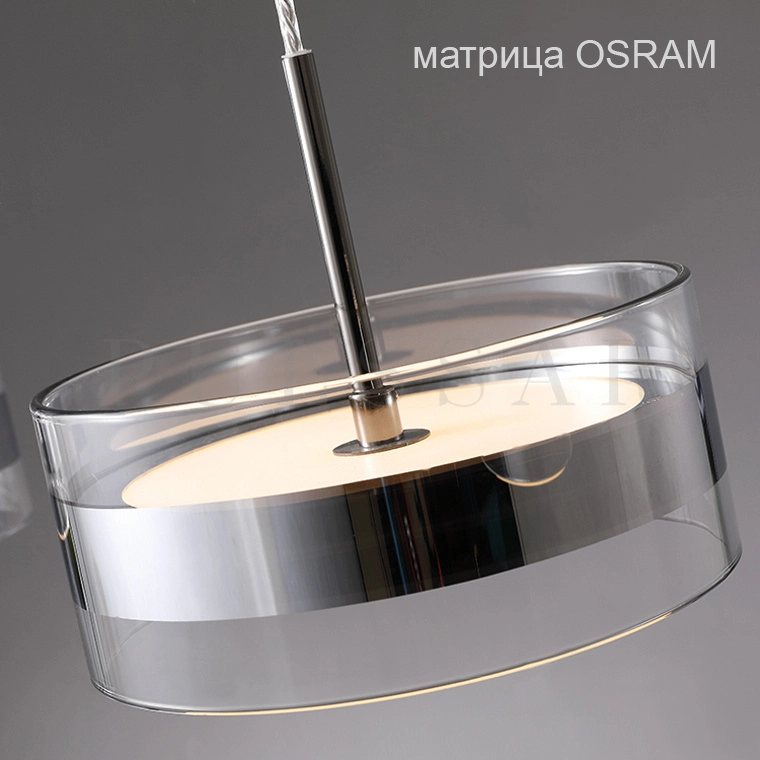 Реечная люстра SHIBA LONG