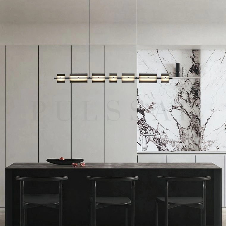 Реечная люстра BRIAND LONG