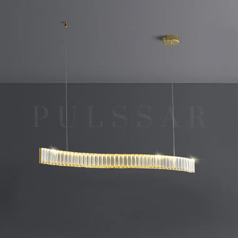 Реечная люстра BERTOLDA LONG