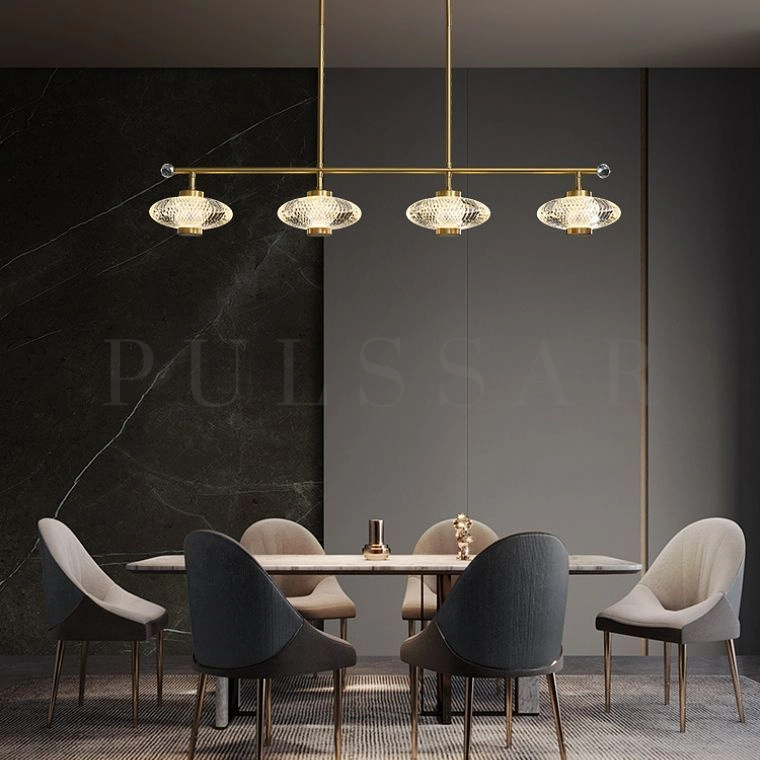 Реечная люстра NICOL LONG