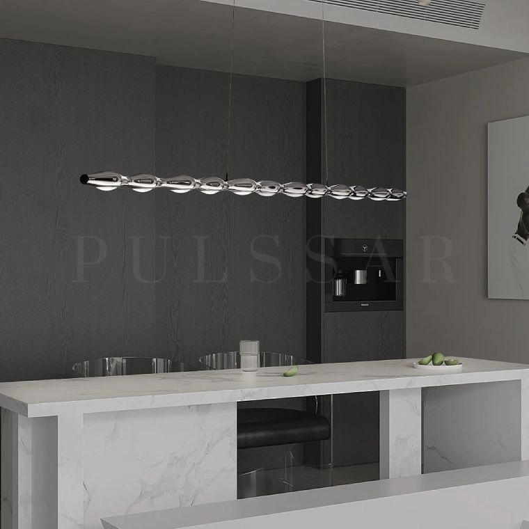 Реечная люстра GRAU