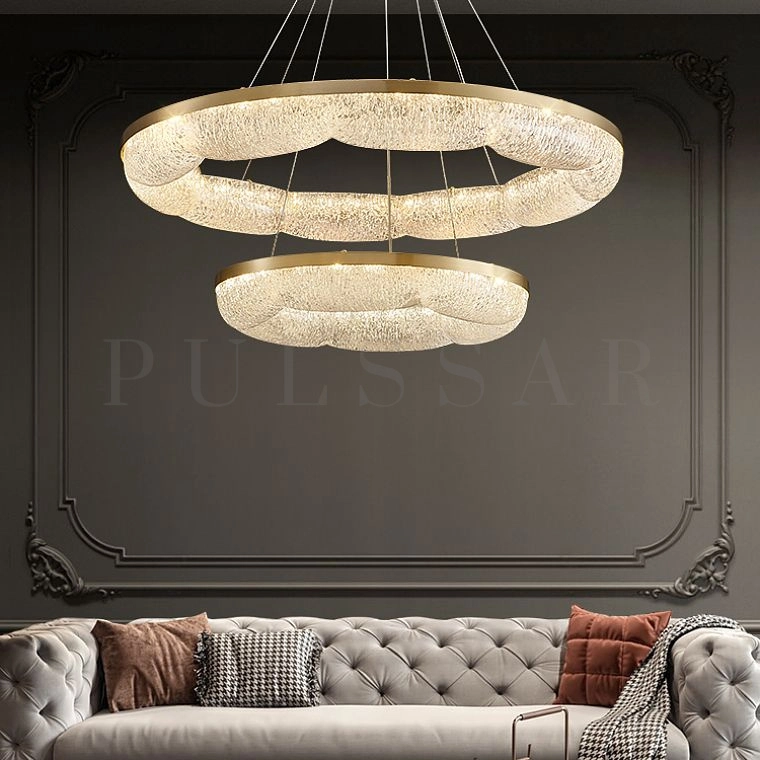 Кольцевая люстра NELIUS WAVY