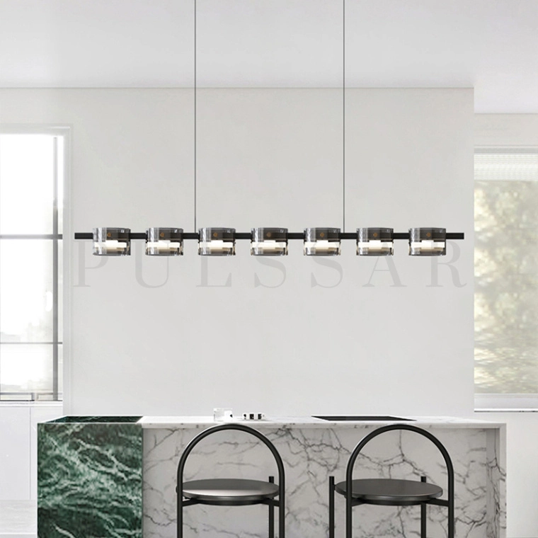 Реечная люстра NICOLETTA B LONG