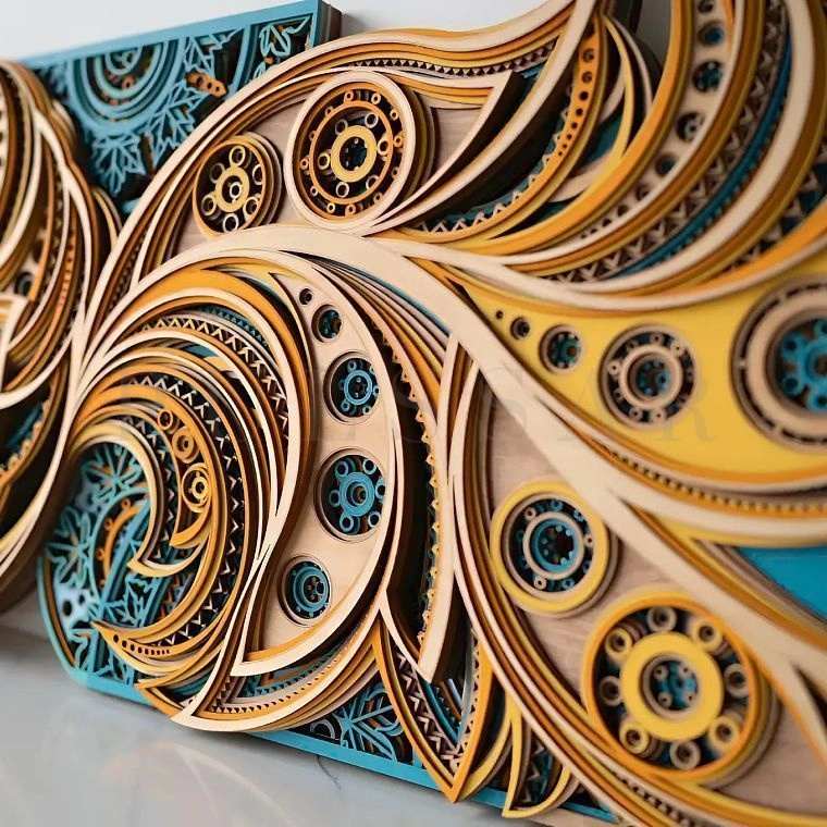 Дизайнерский настенный декор ECO-104