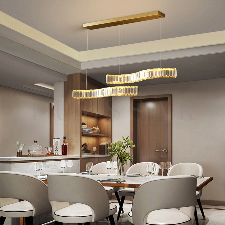 Реечная люстра BERTOLDA LONG