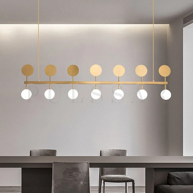 Реечная люстра SANTA LONG