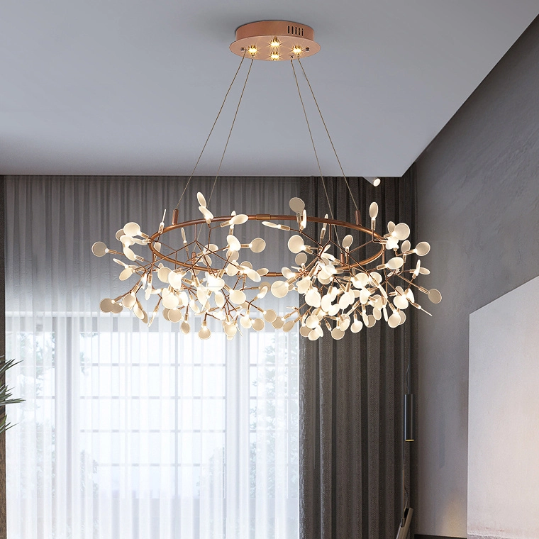 Кольцевая люстра LEAVES R