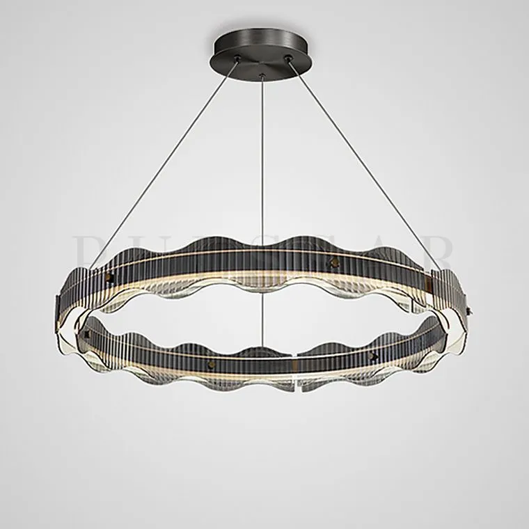 Кольцевая люстра CHIFFA WAVE R