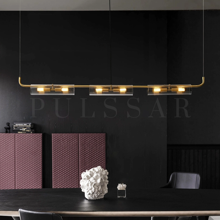 Реечная люстра LUCINA LONG