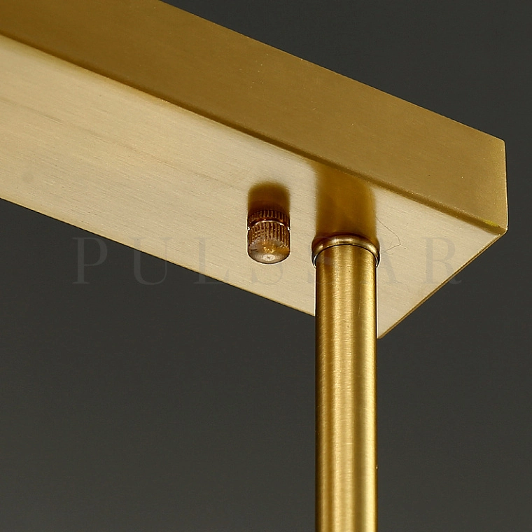 Реечная люстра GLORIOLE SPIN LINE