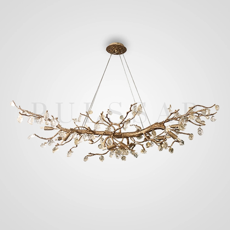 Реечная люстра ELISHA BUD LONG