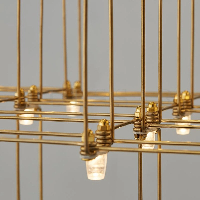 Реечная люстра SELENA