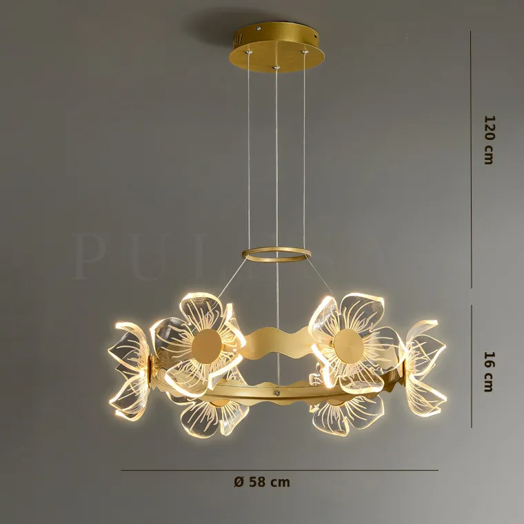 Кольцевая люстра MIMOSA