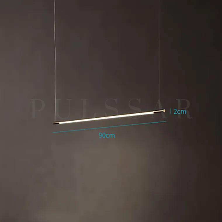 Реечная люстра LAMIA