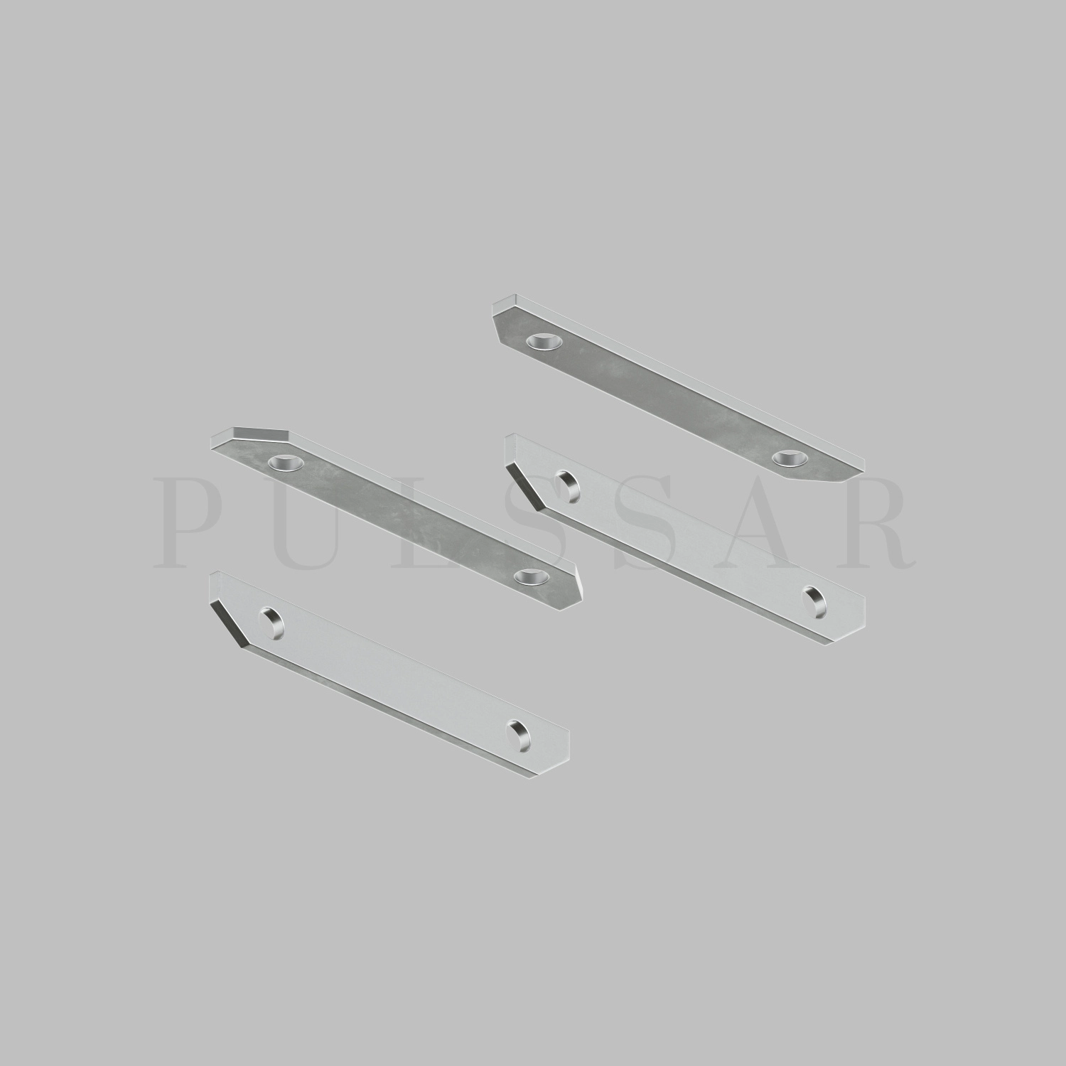 Комплект соединителей прямых TR3043-AL