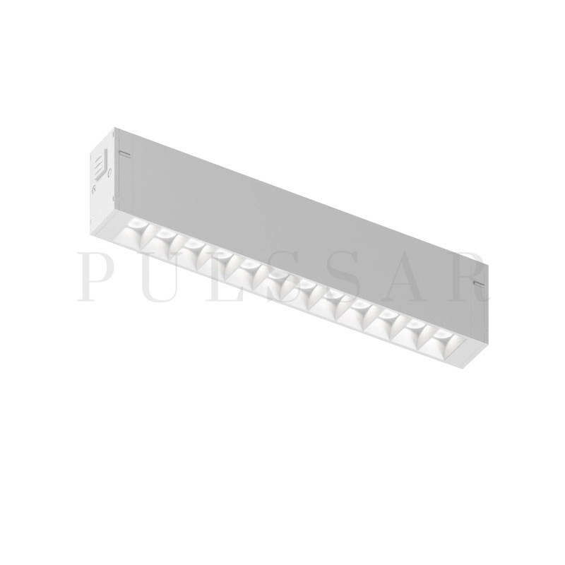 Трековый линейный светильник SIMPLE GRILL DK8201-WH