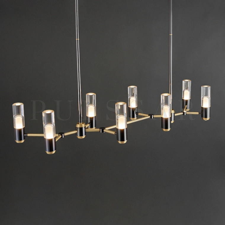 Реечная люстра BIRGEL LONG