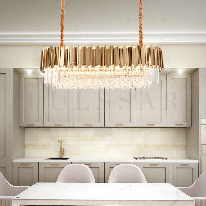 Реечная люстра GENEVA LONG