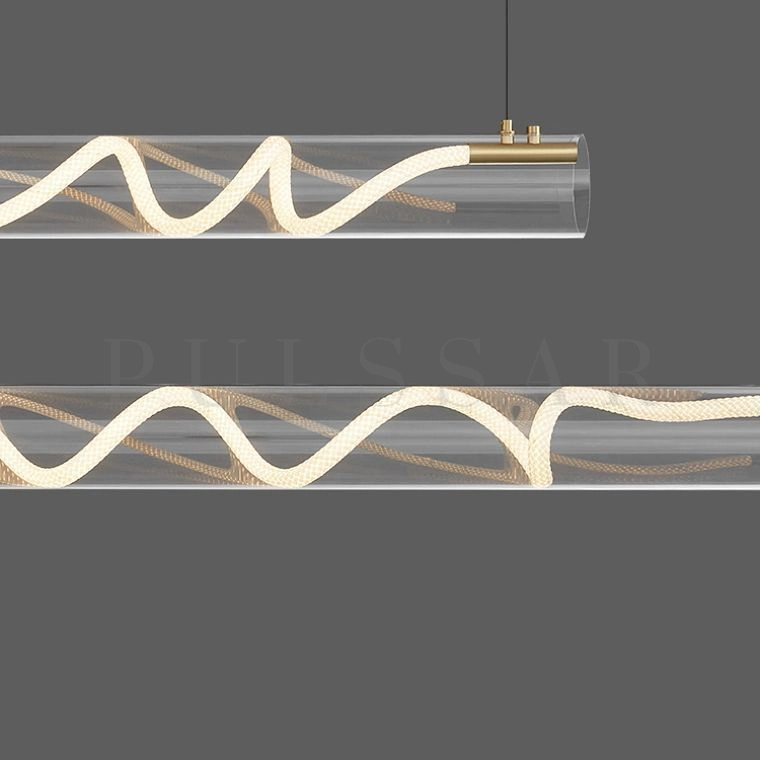 Реечная люстра GLORIFY OPTIC SPIRAL