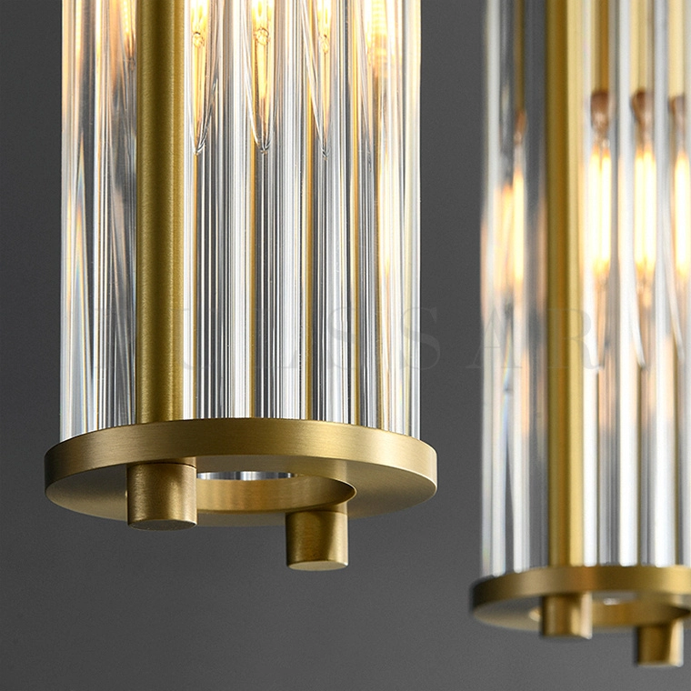 Реечная люстра HILDIS LONG