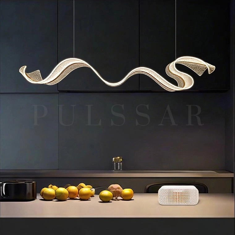 Реечная люстра LARSERIC D