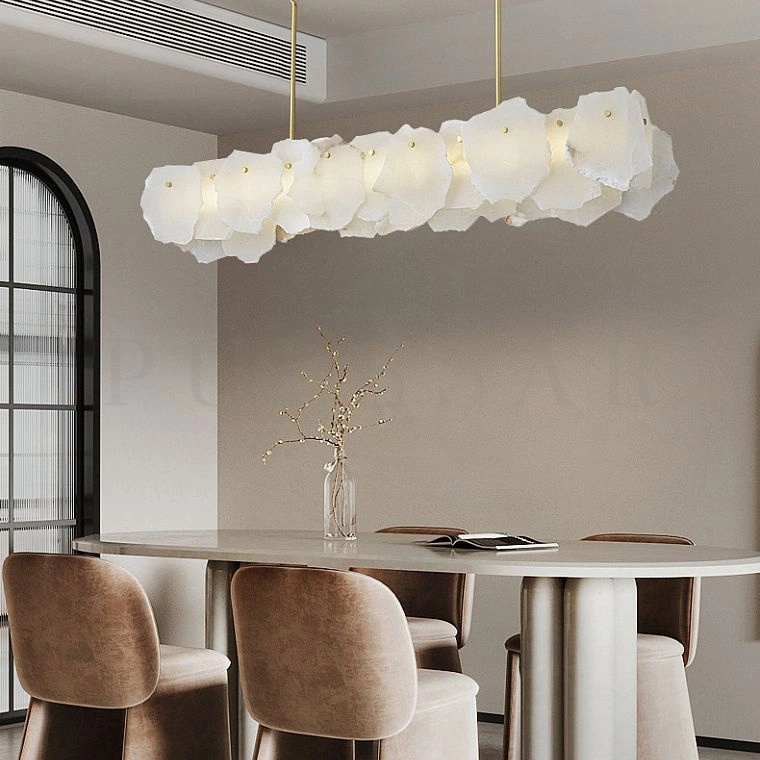 Реечная люстра MARBLE R LONG