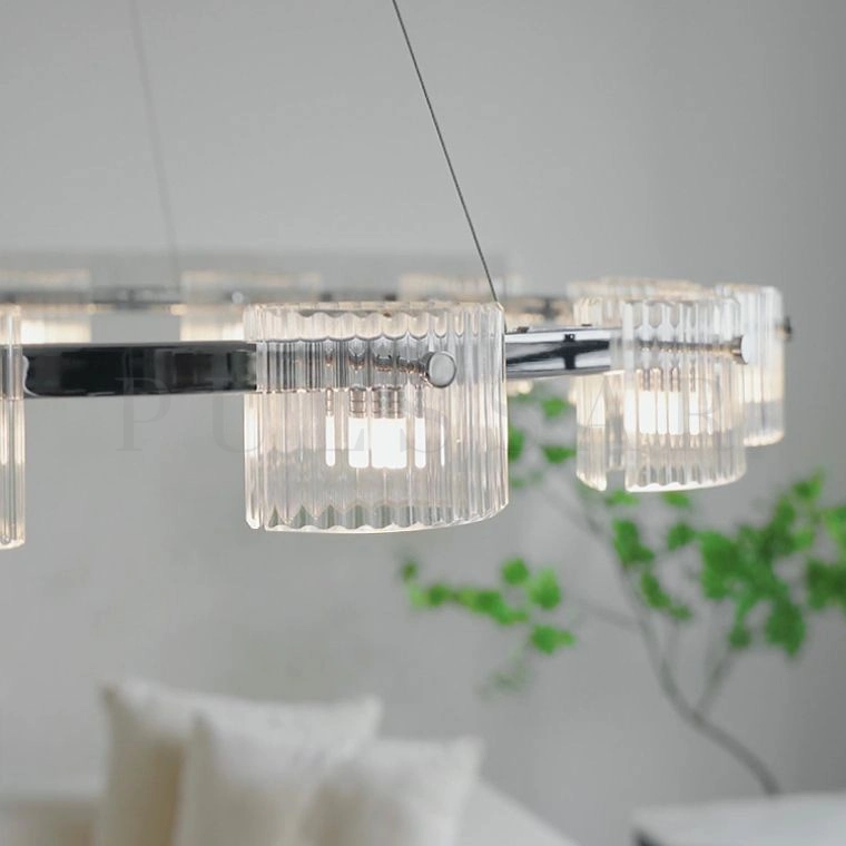 Кольцевая люстра NICOLETTA CHROME