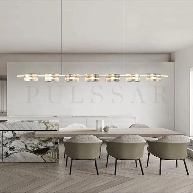 Реечная люстра NICOLETTA LONG