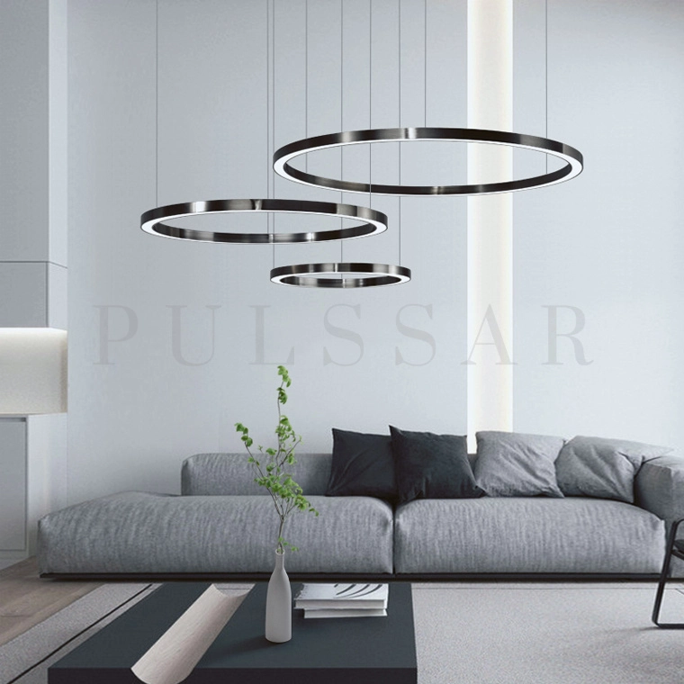 Кольцевая люстра CRUISE BLACK