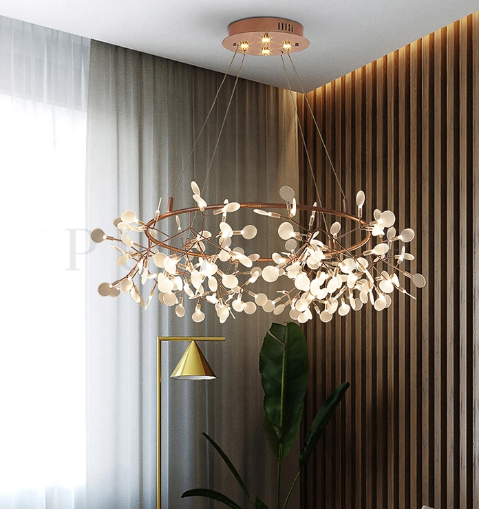 Кольцевая люстра LEAVES R