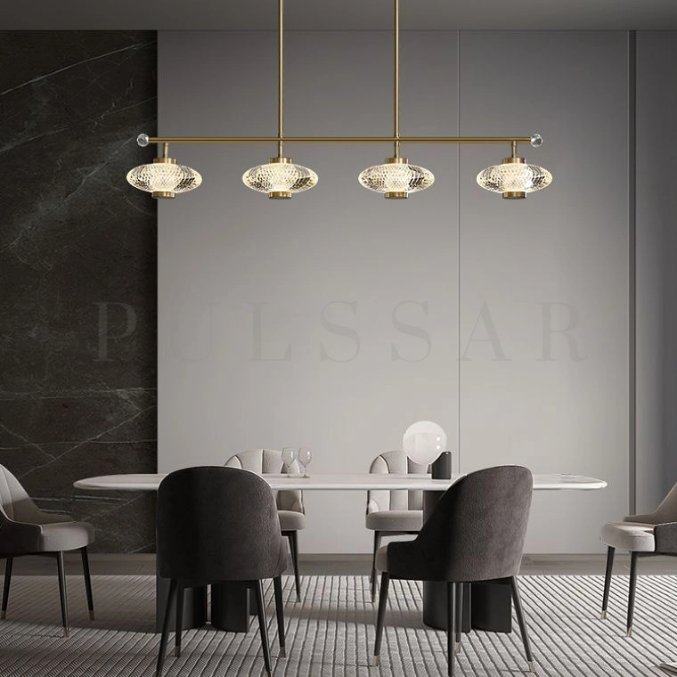 Реечная люстра NICOL LONG