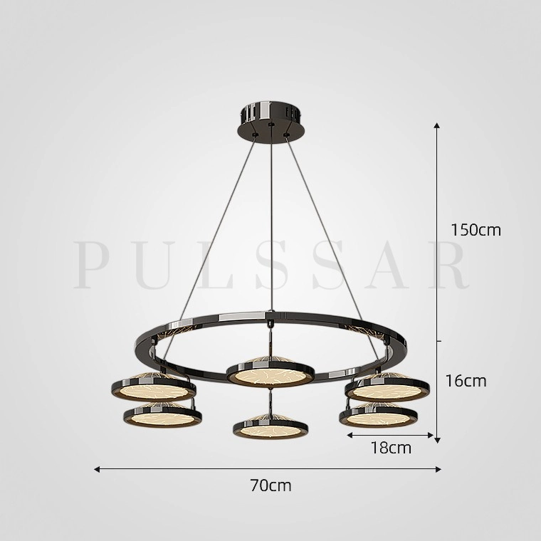 Кольцевая люстра HOLGE RING